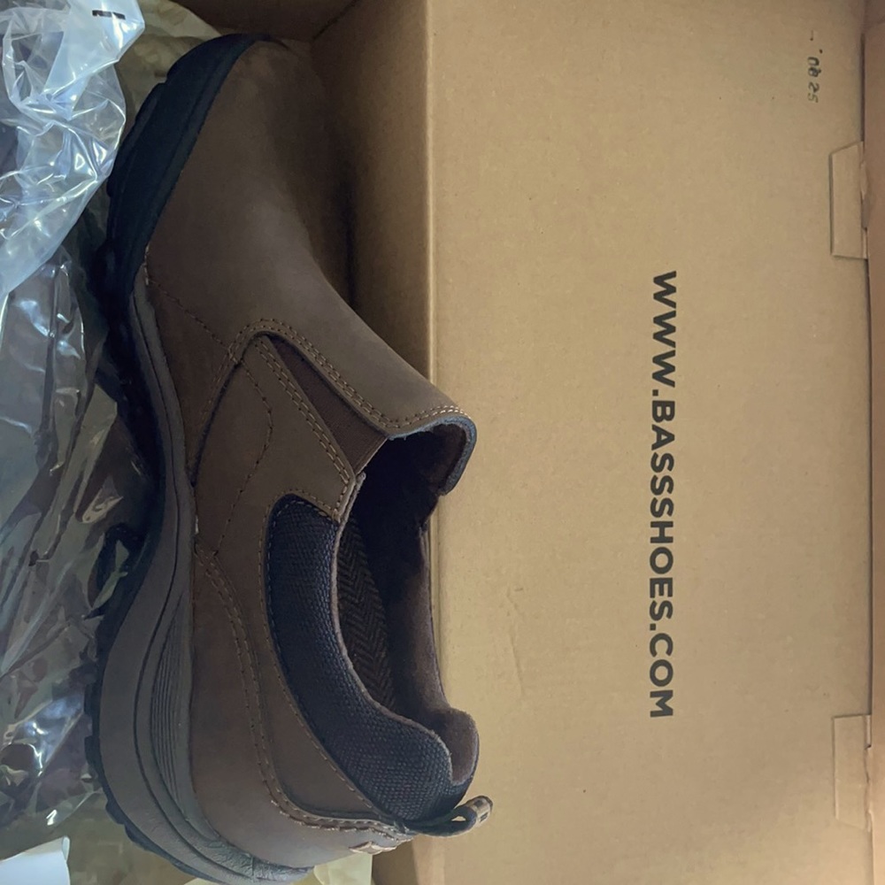 Bass Men’s Slip on Shoes New 7.5 leather